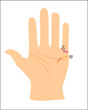 手相婚姻线 \